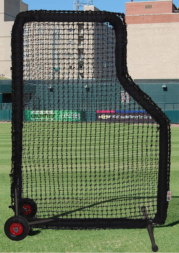 Trigon Sports ProCage Ballwagen – Für 300 Baseballs, Mit Netzkorb & Rasenreifen